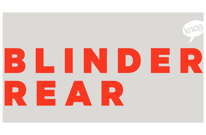 Knog Lichtset Blinder Square twin pack black