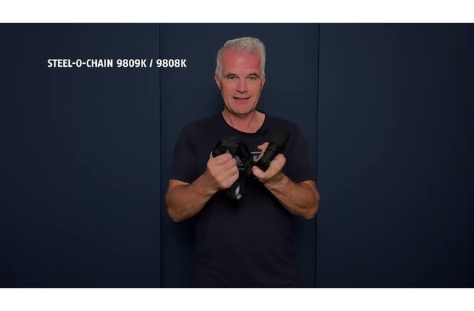 Abus Kettenschloss 9808K/110 ohne Halter schwarz