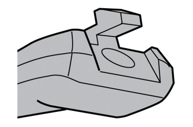 Shimano Schalthebel-Adapter XTR SM-SL98 links 2010 offen