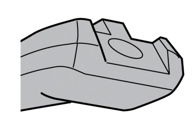 Shimano Schalthebel-Adapter XTR SM-SL98 links 2013 offen